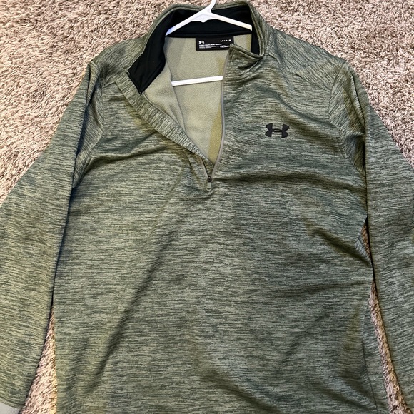 Men’s Under Armour cold gear quarter zip Large - Picture 1 of 3